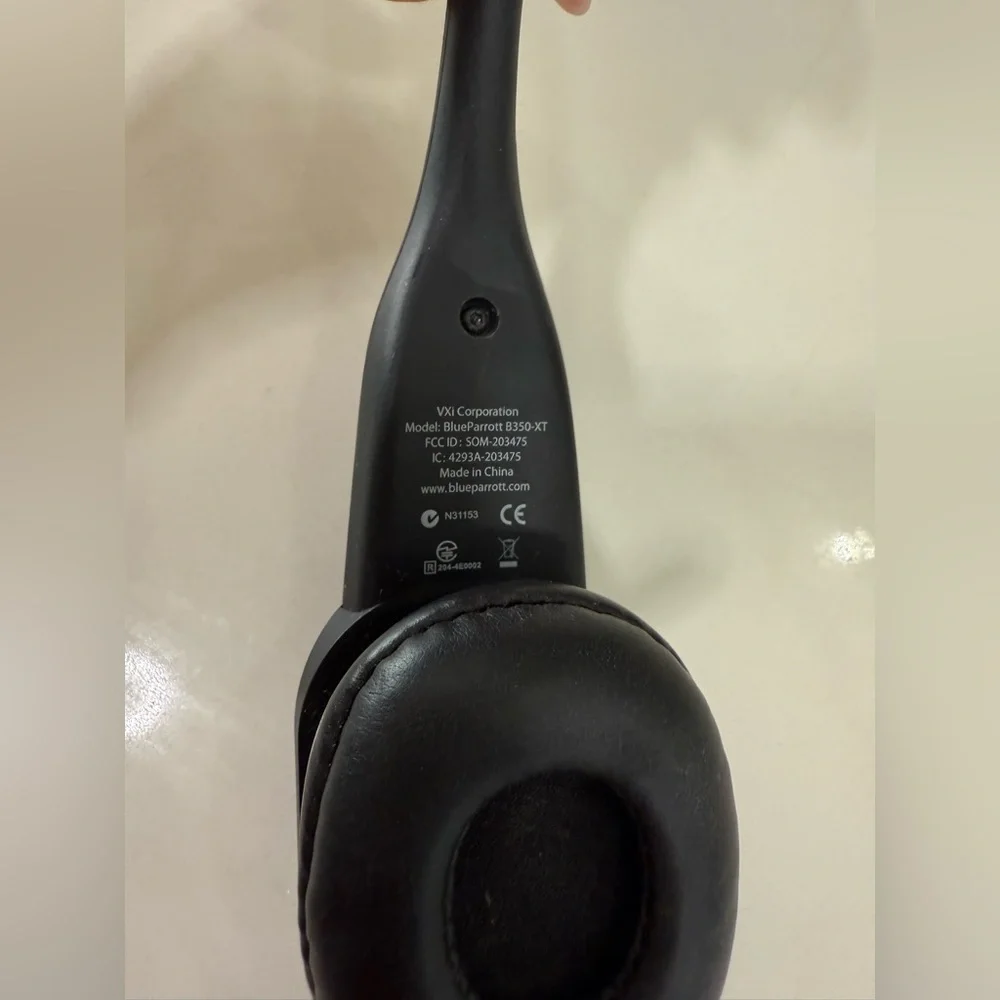 BlueParrott B350-XT VXi Black Wireless Headset with Microphone